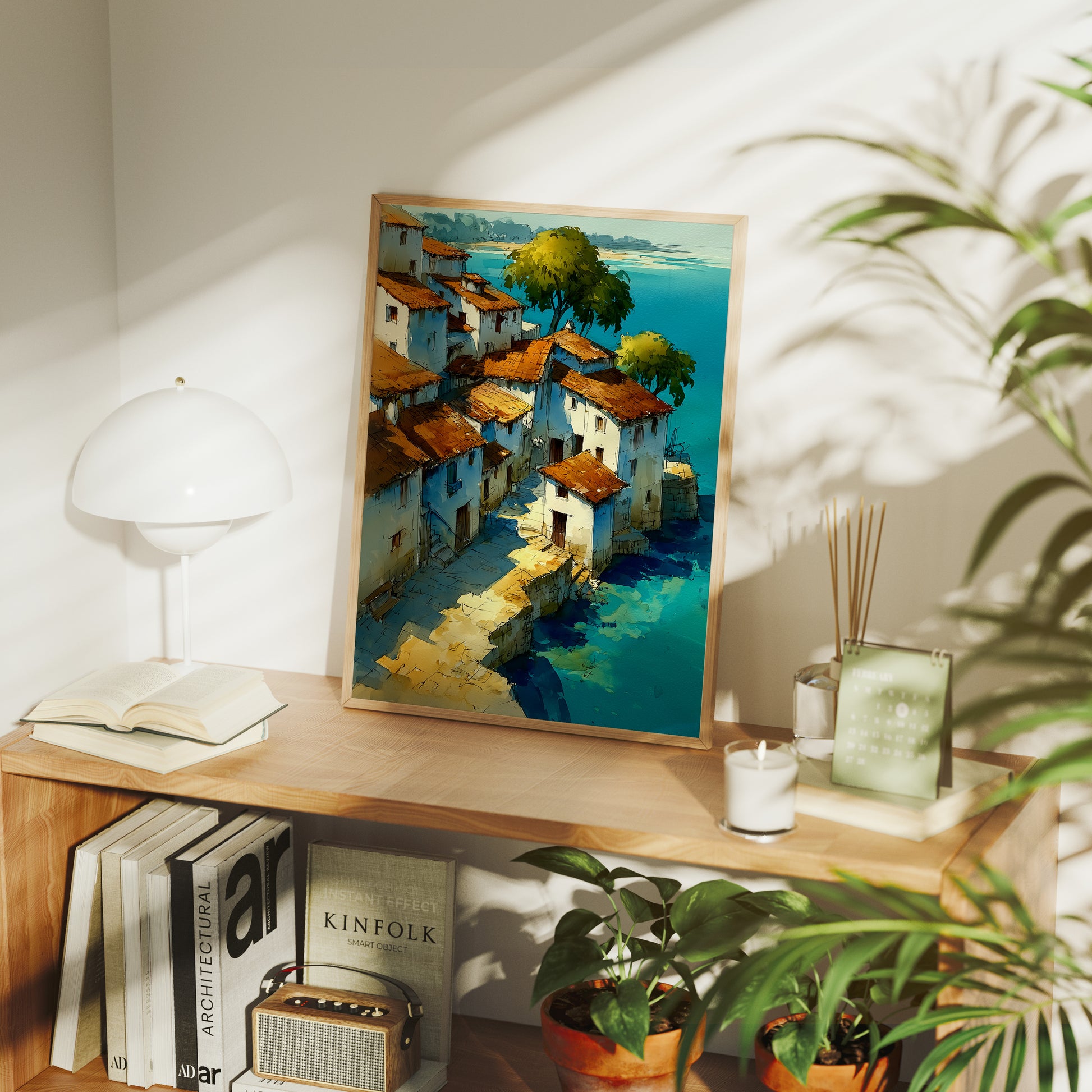 The Village Leans Toward the Sea