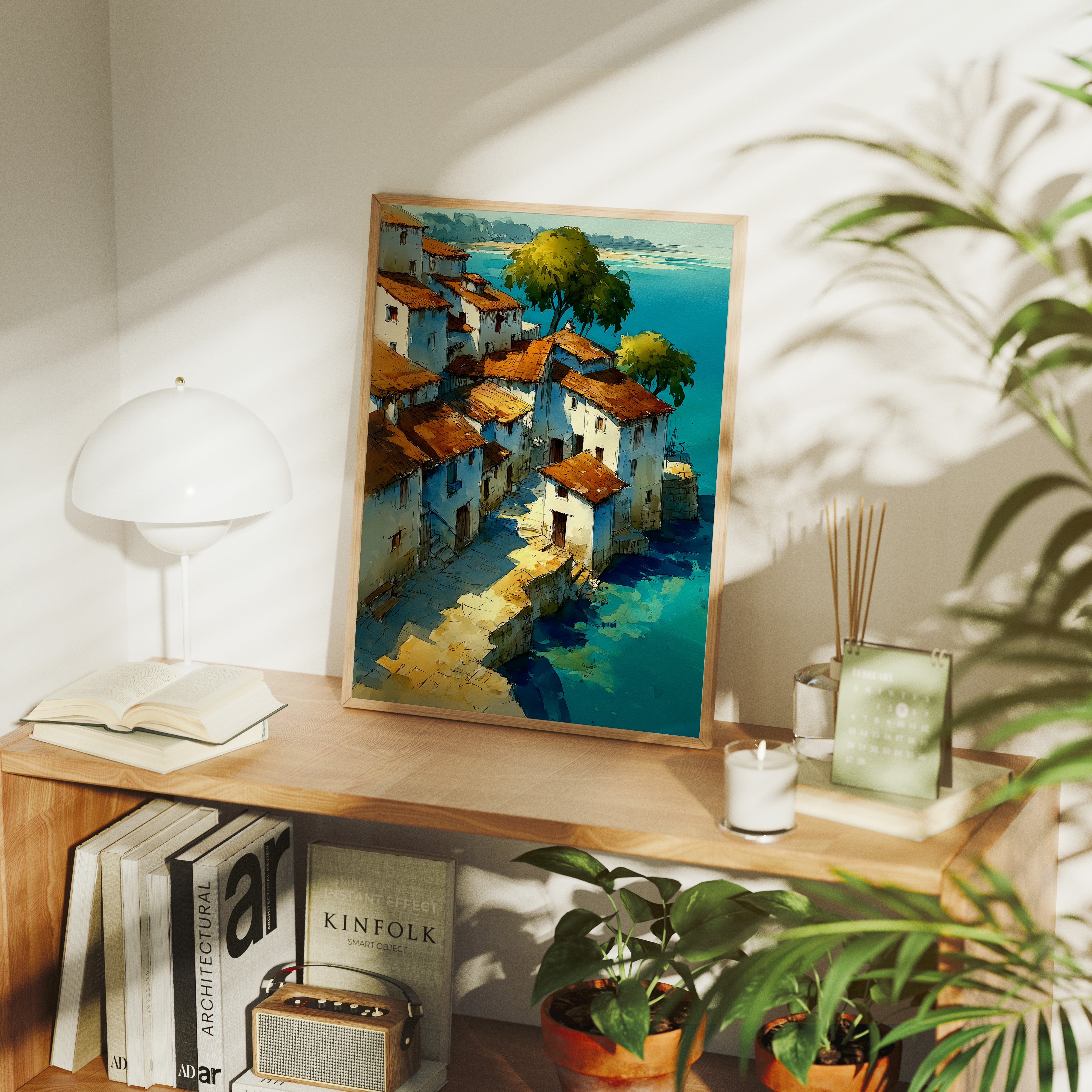 The Village Leans Toward the Sea
