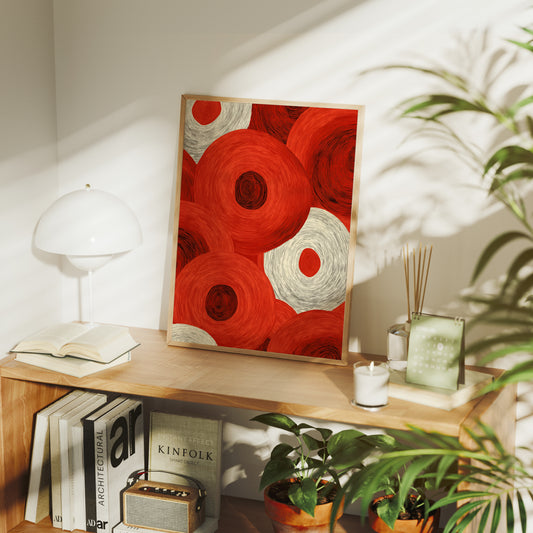 Circles Within Circles, Red