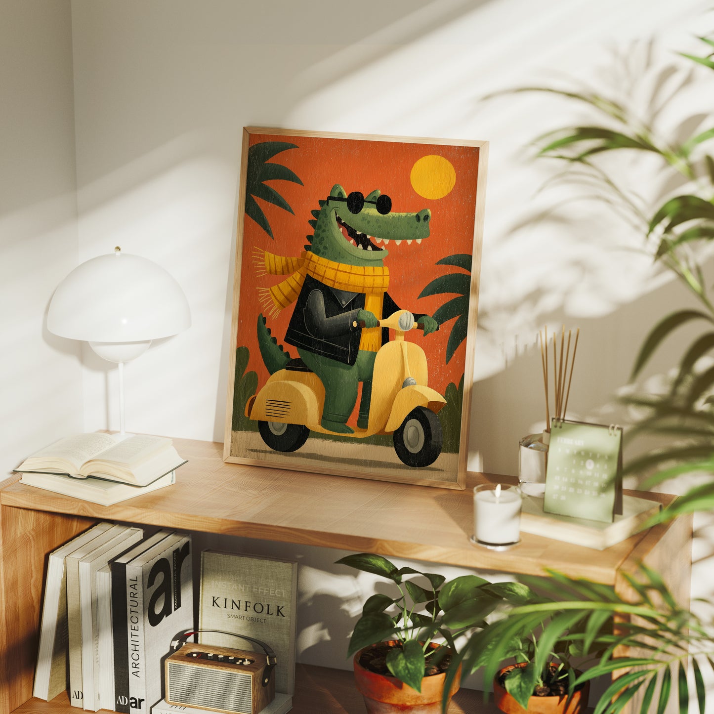 Alligator on the Move