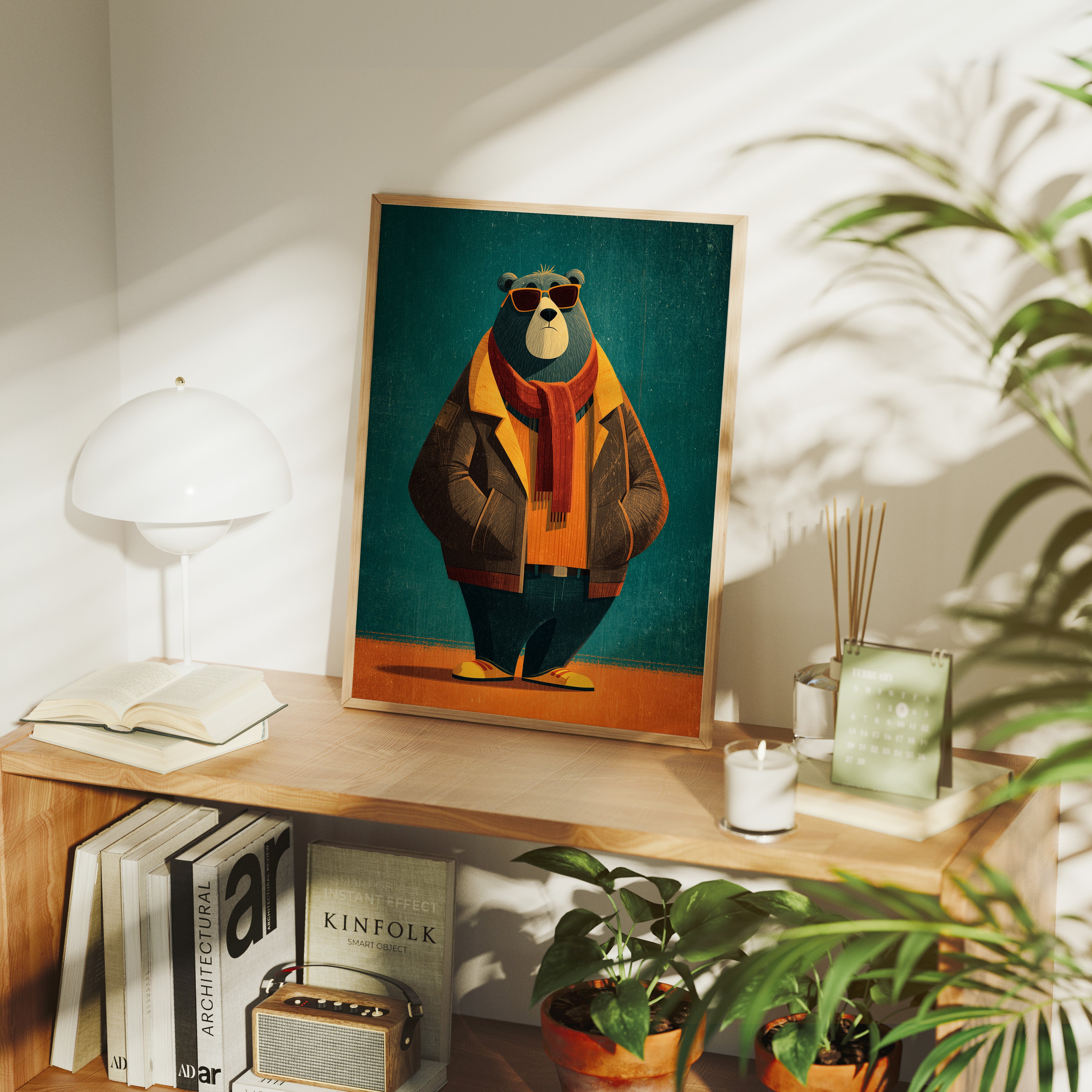 Bear in a Trench Coat