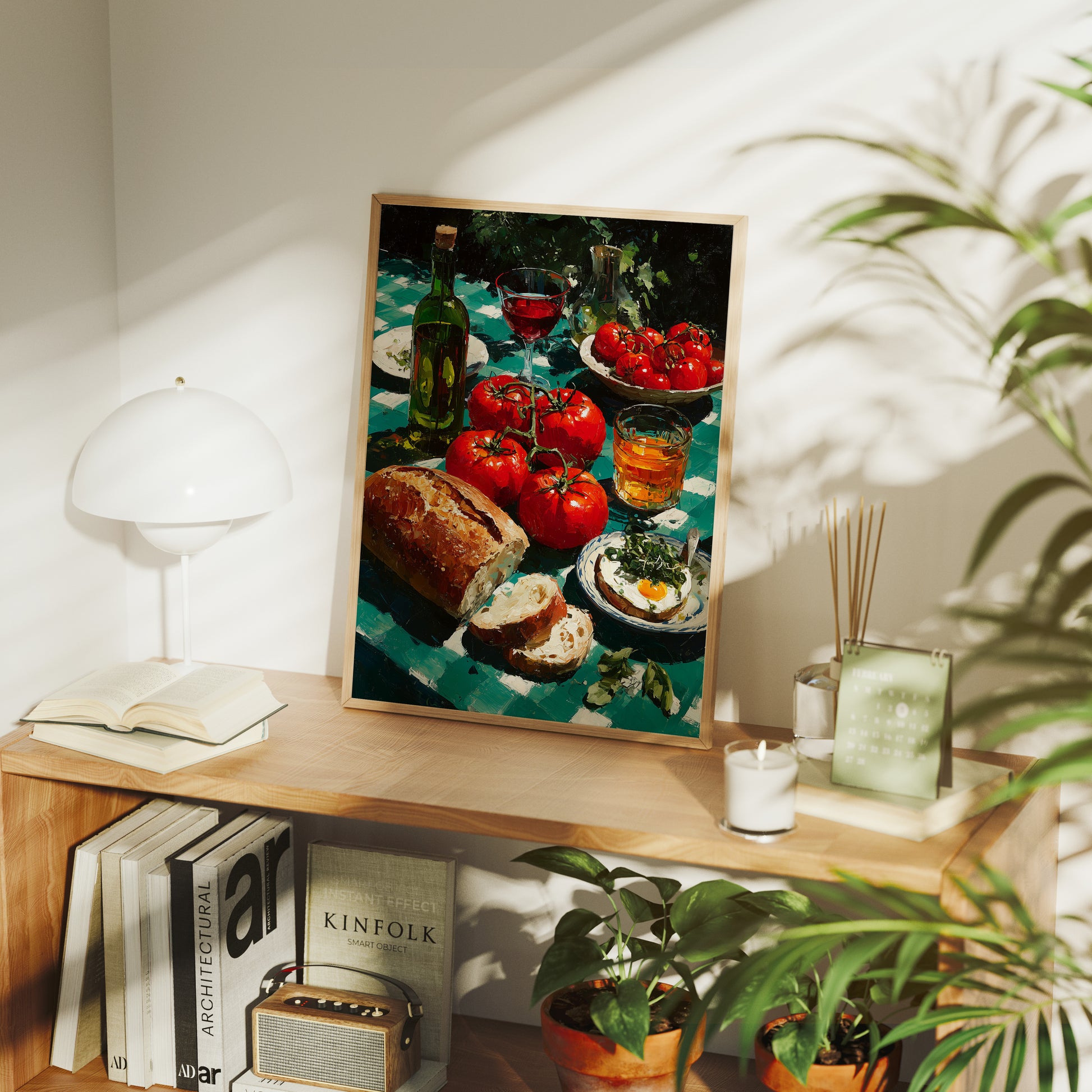 Sunday Table, Sunlit
