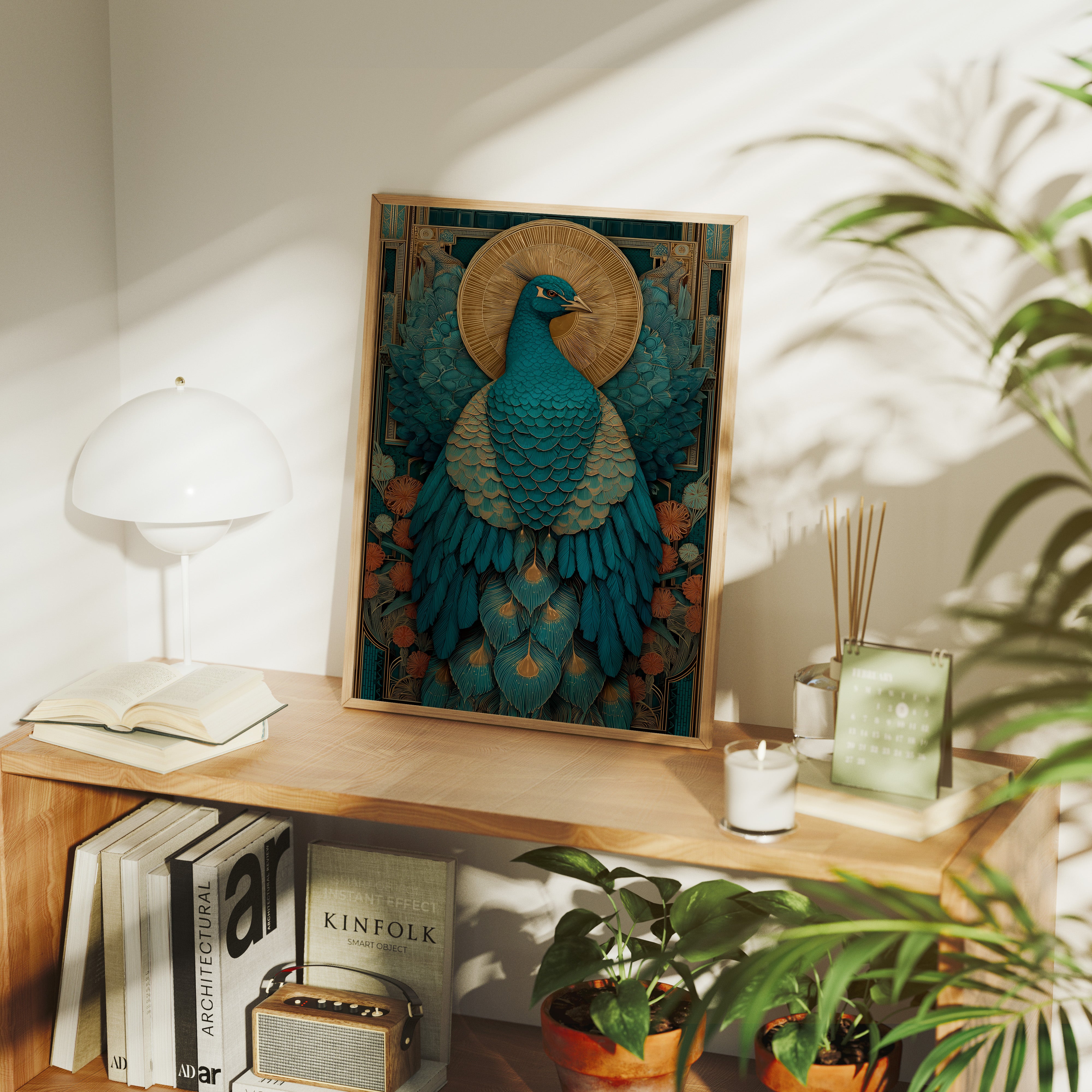 Peacock's Golden Crown