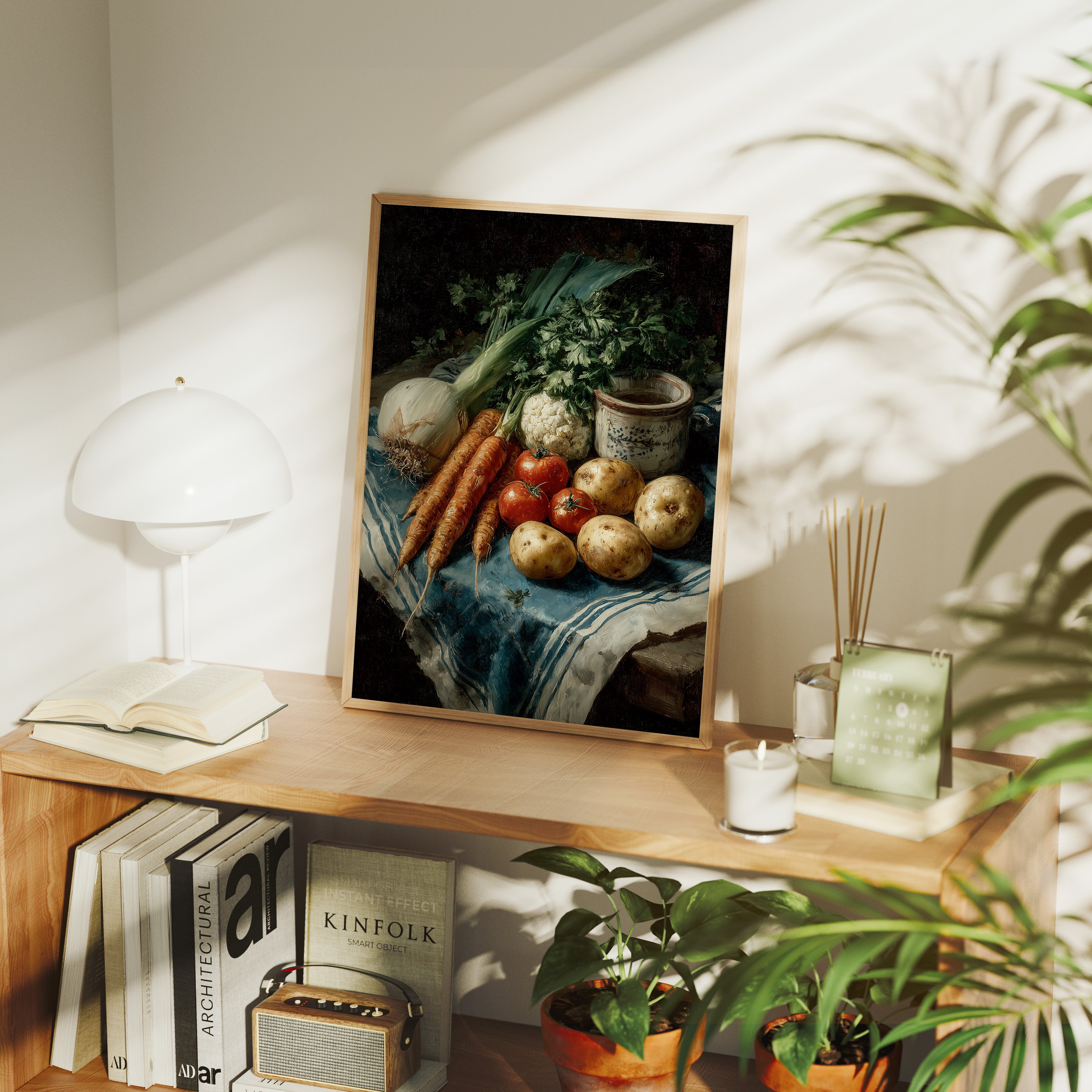 Harvest on Linen Cloth