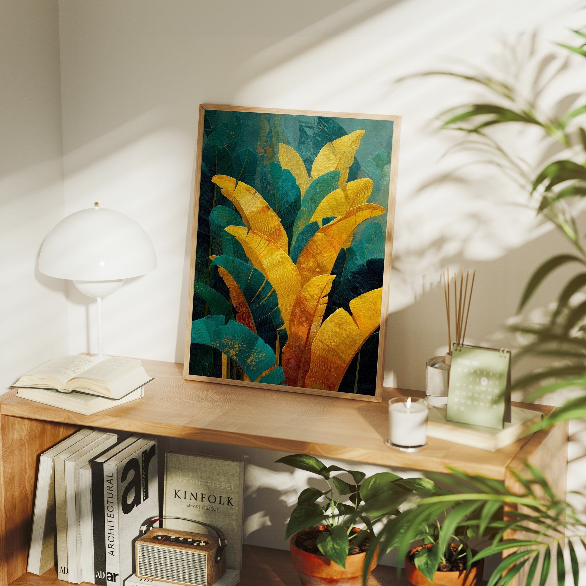 Golden Fronds Rising