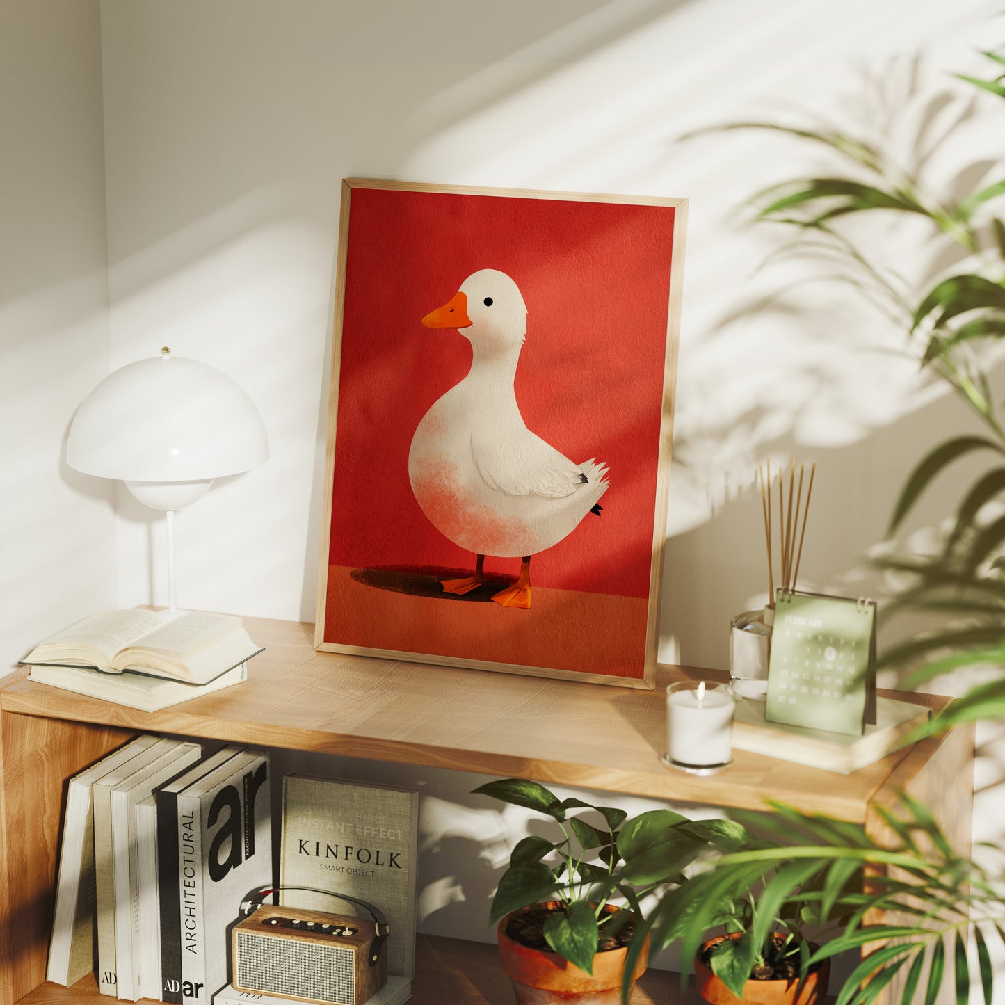 Portrait of a Goose
