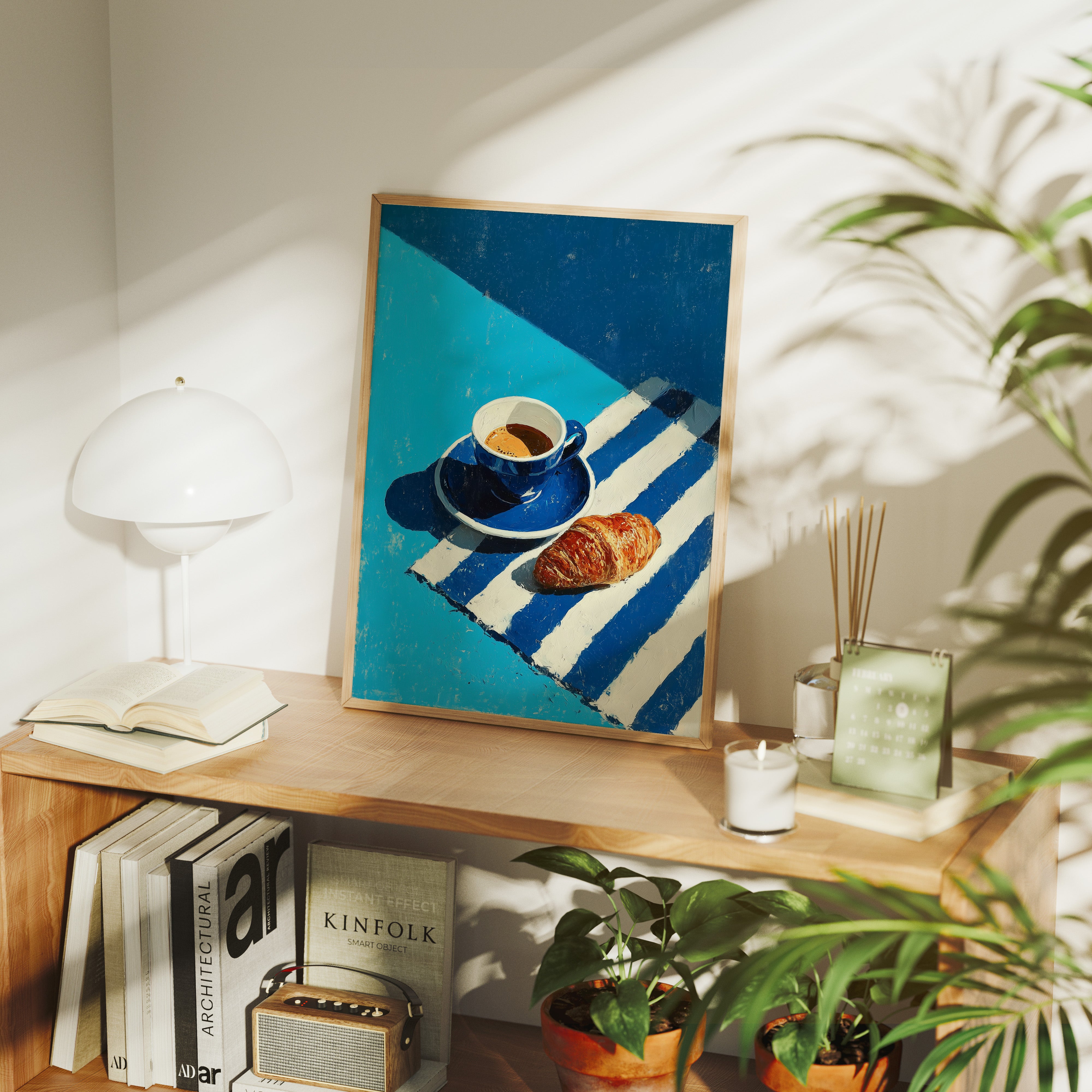 Espresso and Stripes
