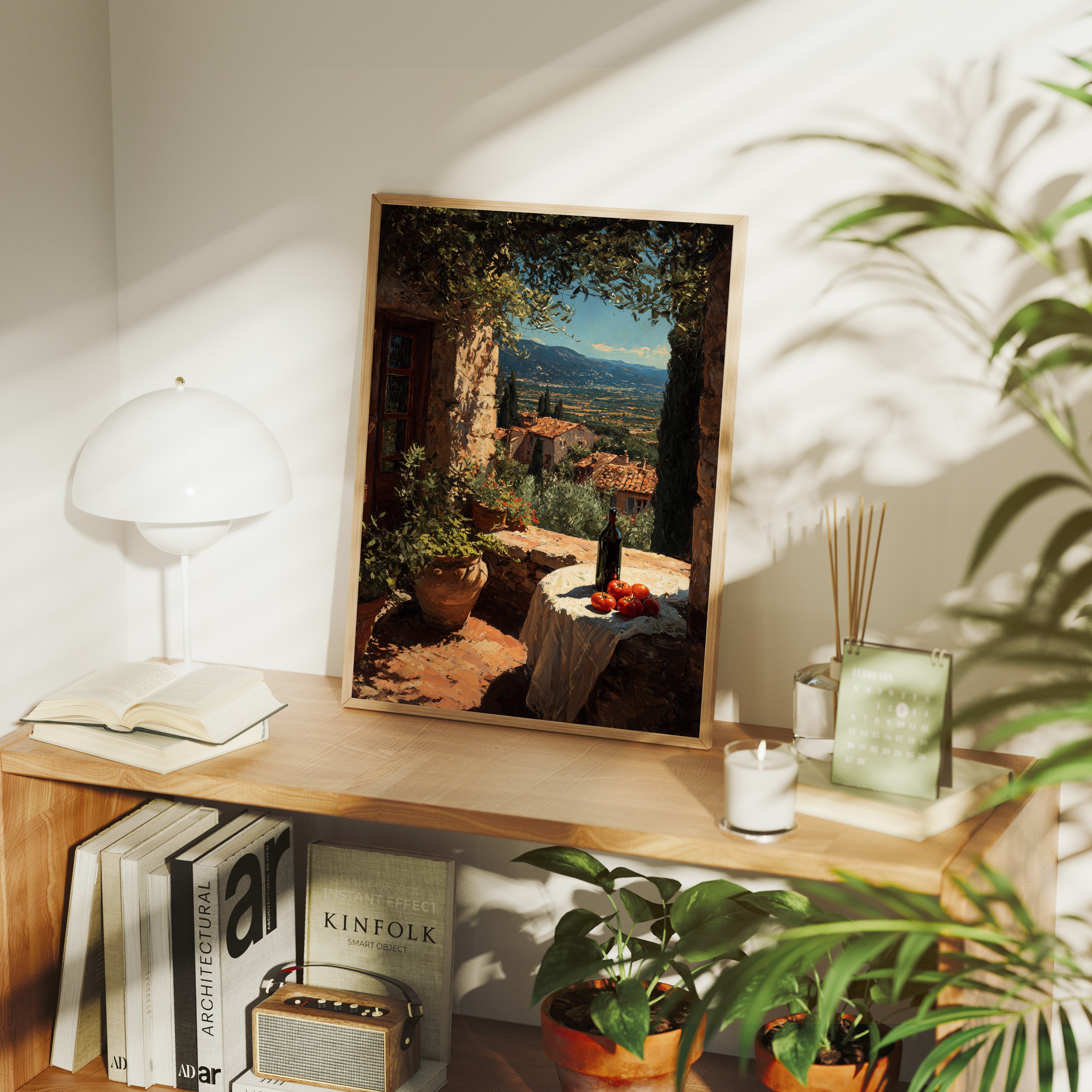 Terrace Above the Valley