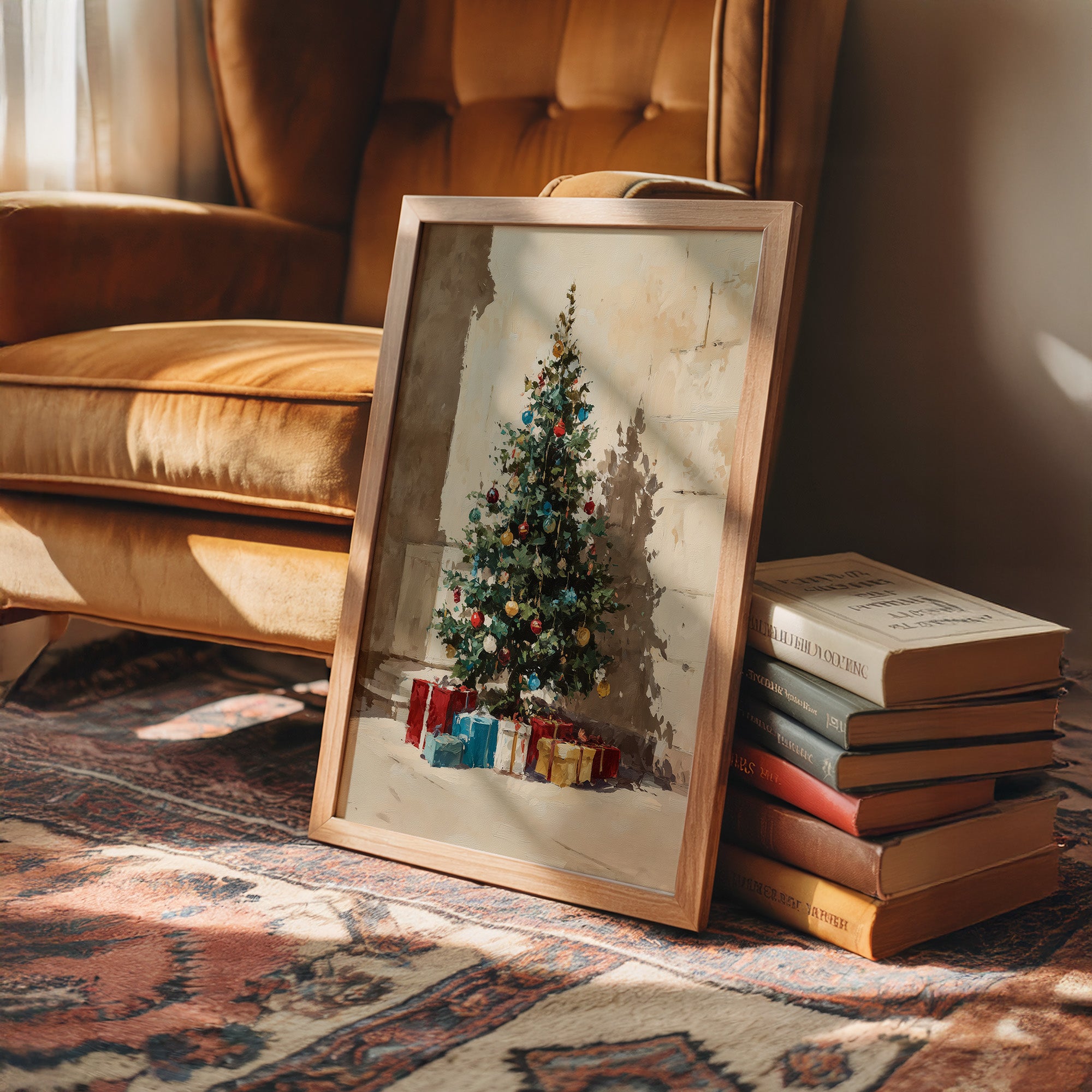 Presents in the Courtyard Light