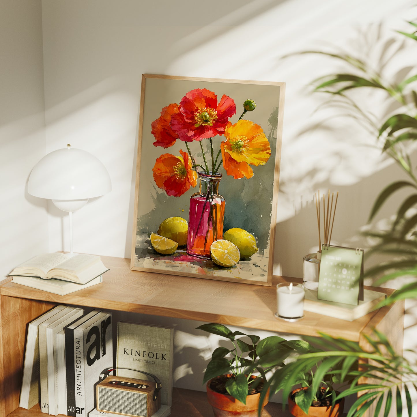 Poppies Beside the Lemons