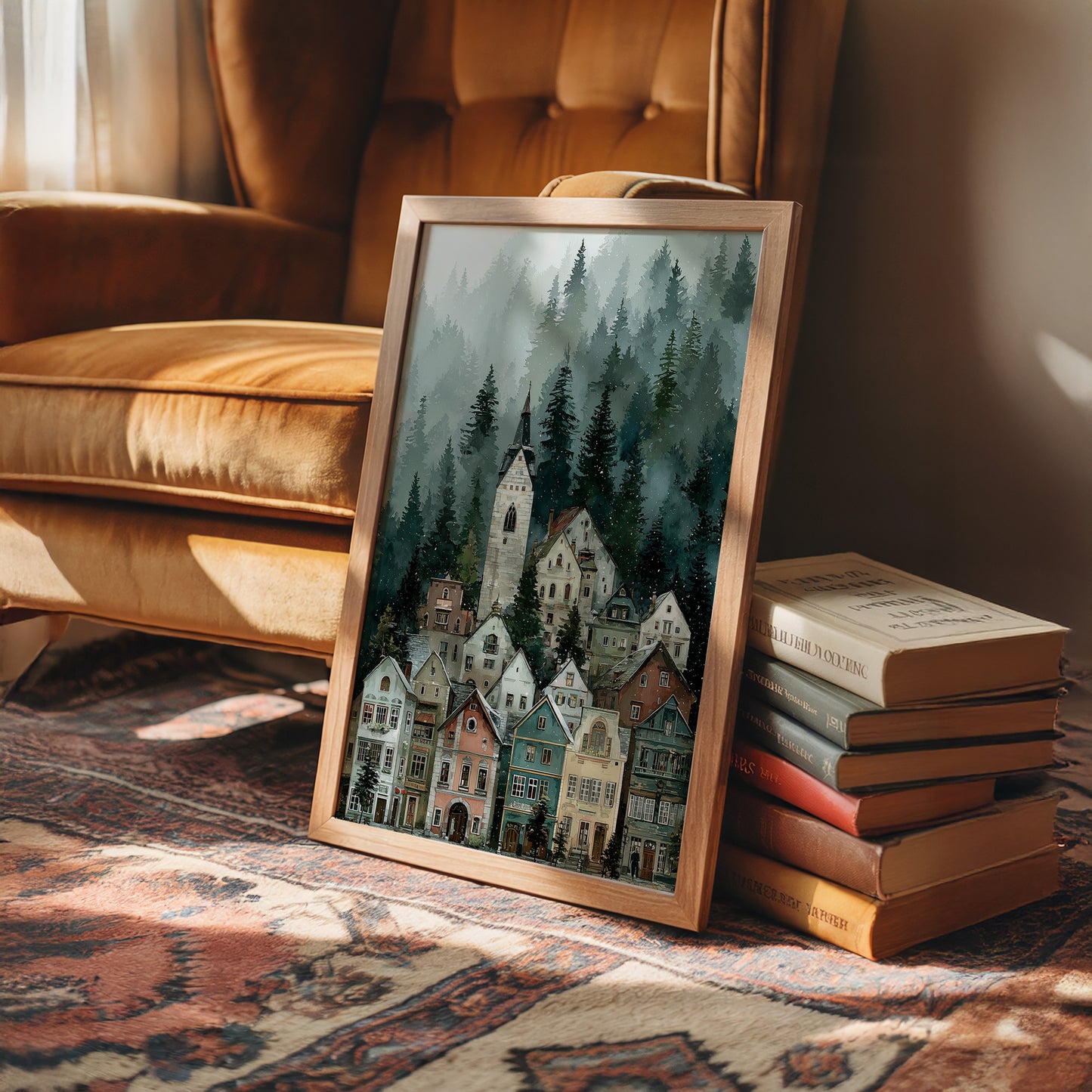 Village Beneath the Pines