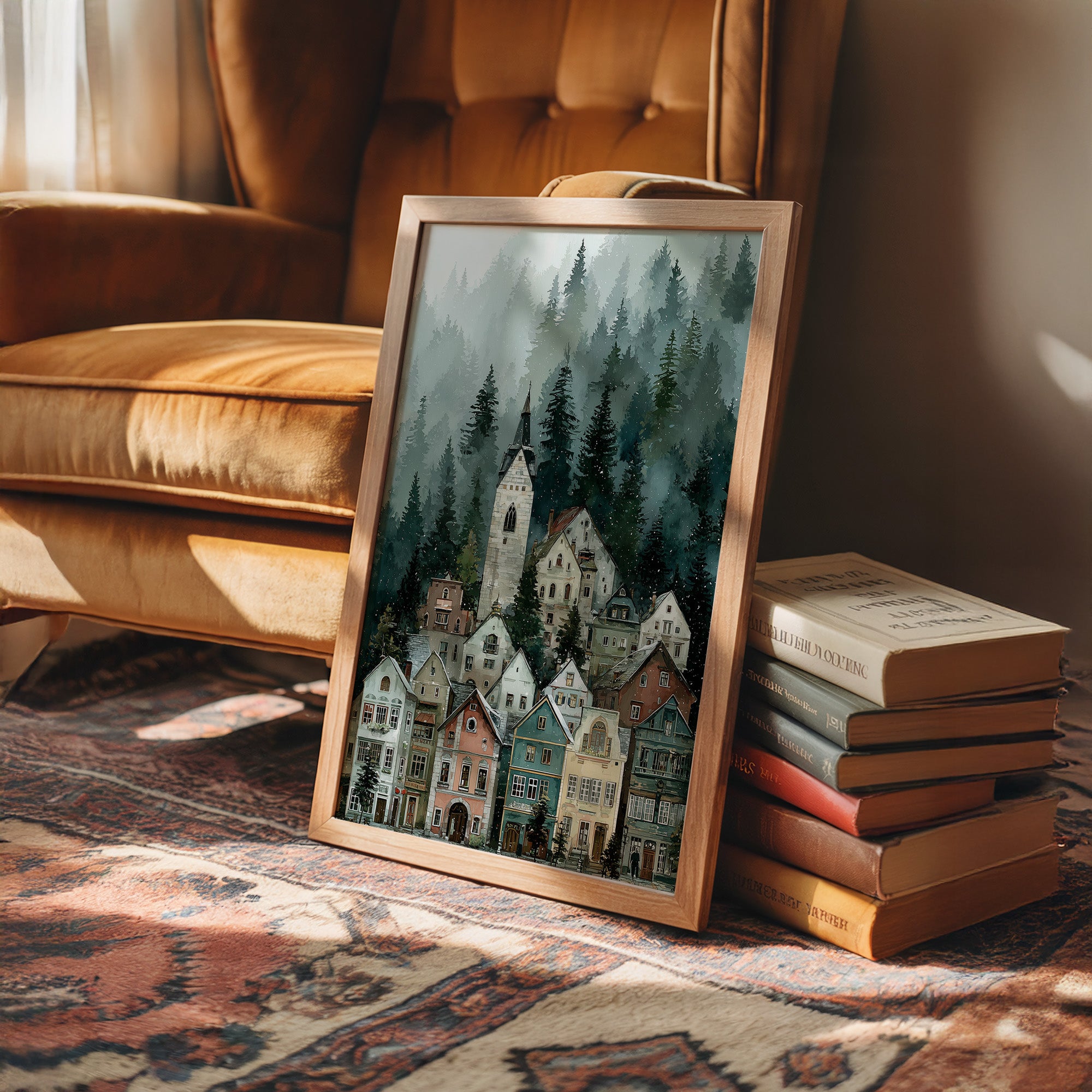 Village Beneath the Pines