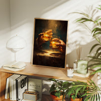 A Toast in Golden Light