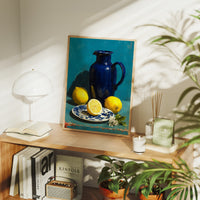 Lemons and the Cobalt Pitcher