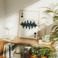 Skyline of Spades and Steel