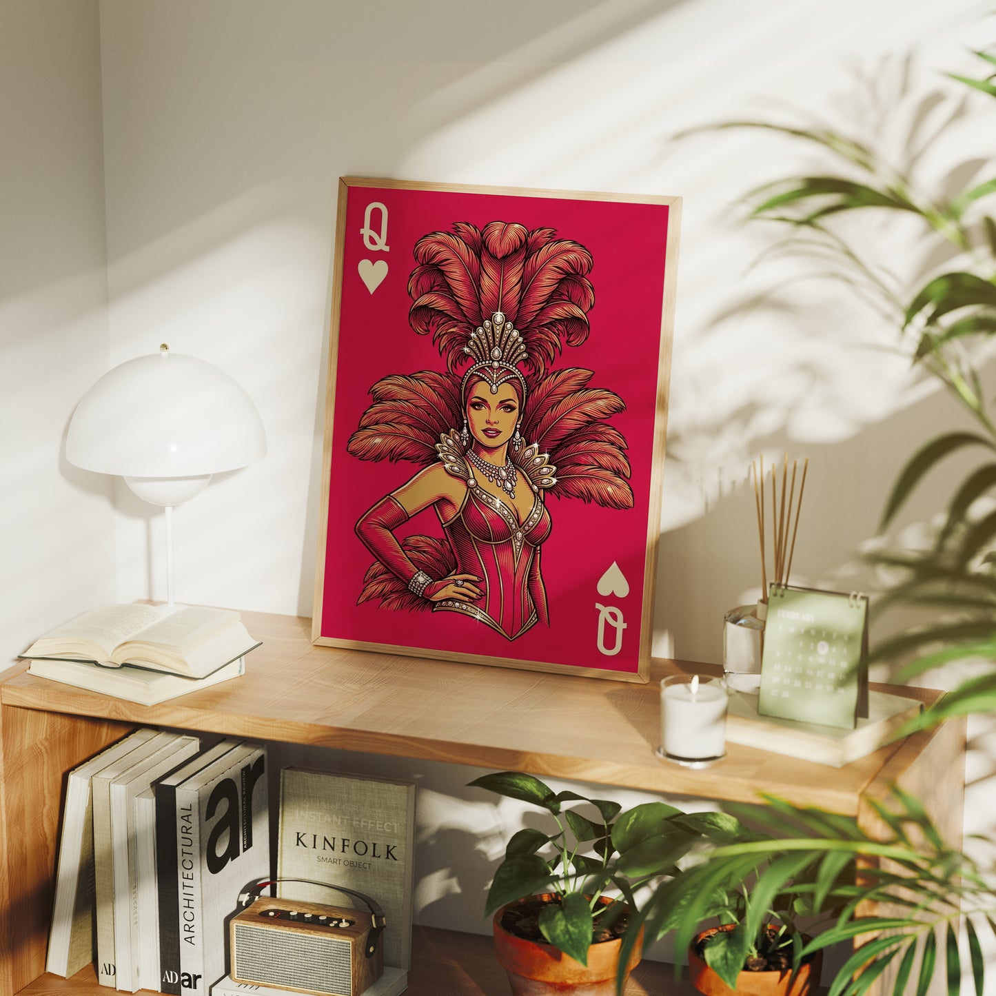 Queen of Hearts, Feathered and Fierce