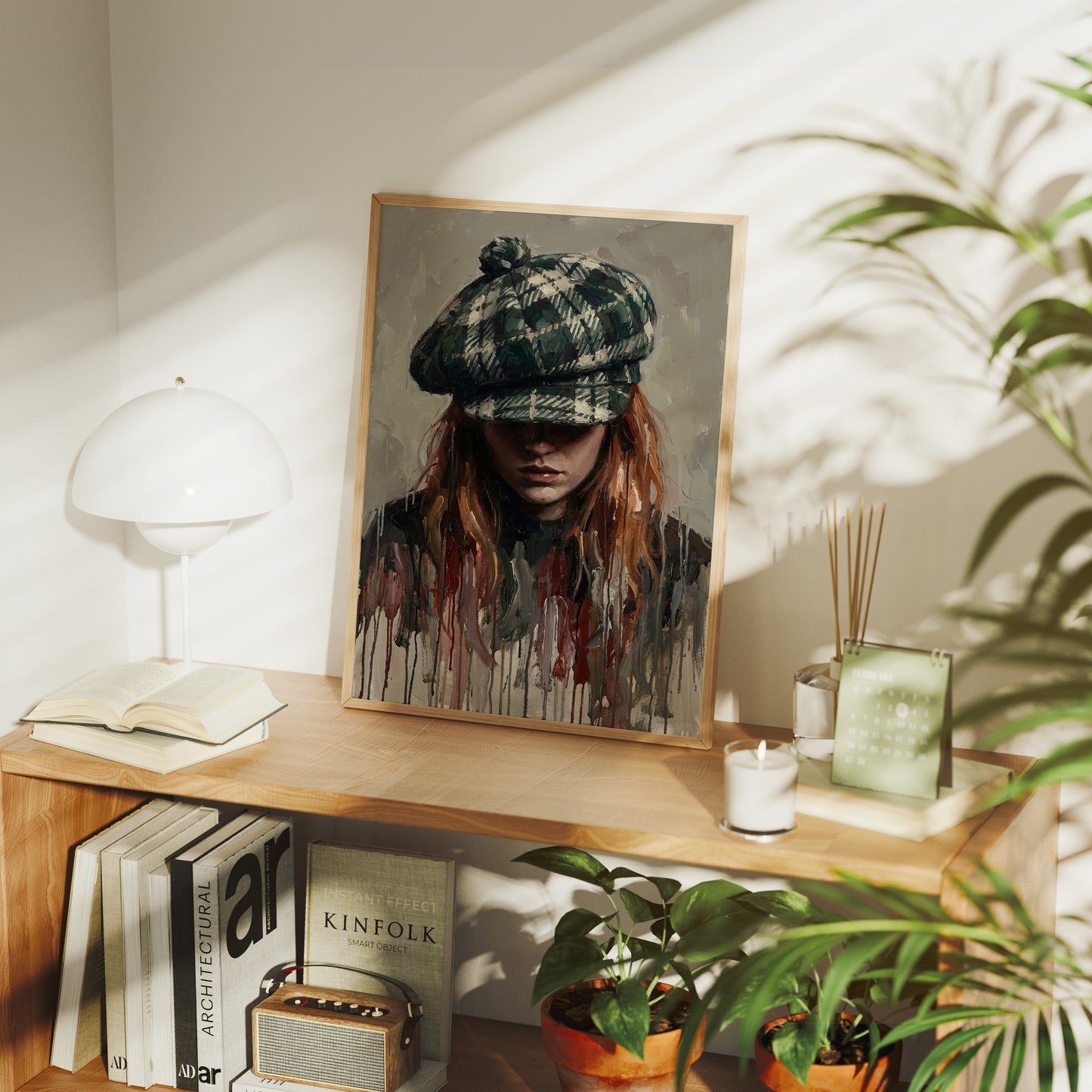 Plaid and Falling Rain