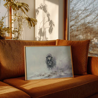 Musk Ox in the Whiteout