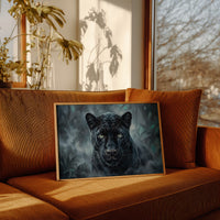 Panther Eyes in the Dark