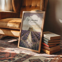 Cast Your Cares: Lavender Cottage Path
