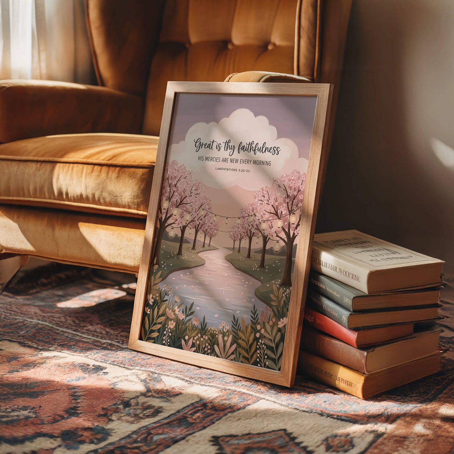 Great Is Thy Faithfulness: Cherry Blossom River