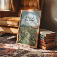 He Makes All Things Beautiful: Sheep Pasture Farmhouse