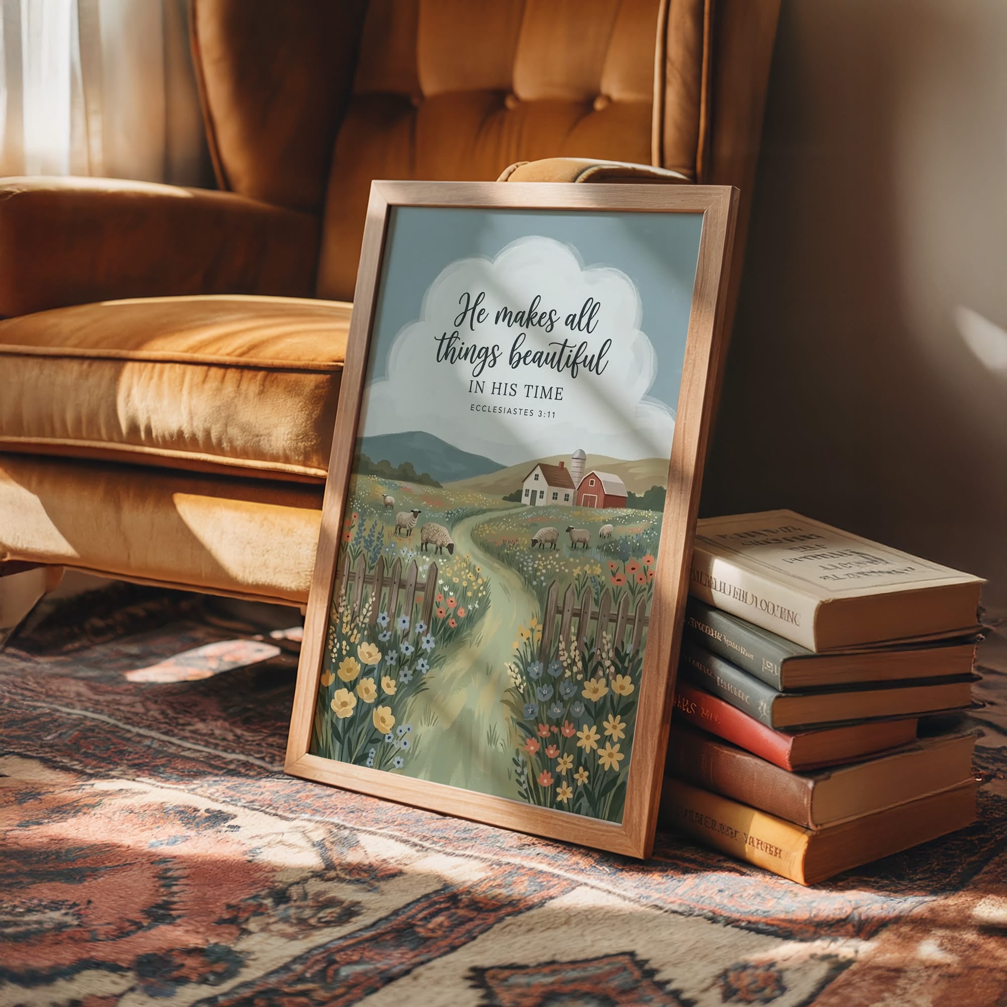 He Makes All Things Beautiful: Sheep Pasture Farmhouse