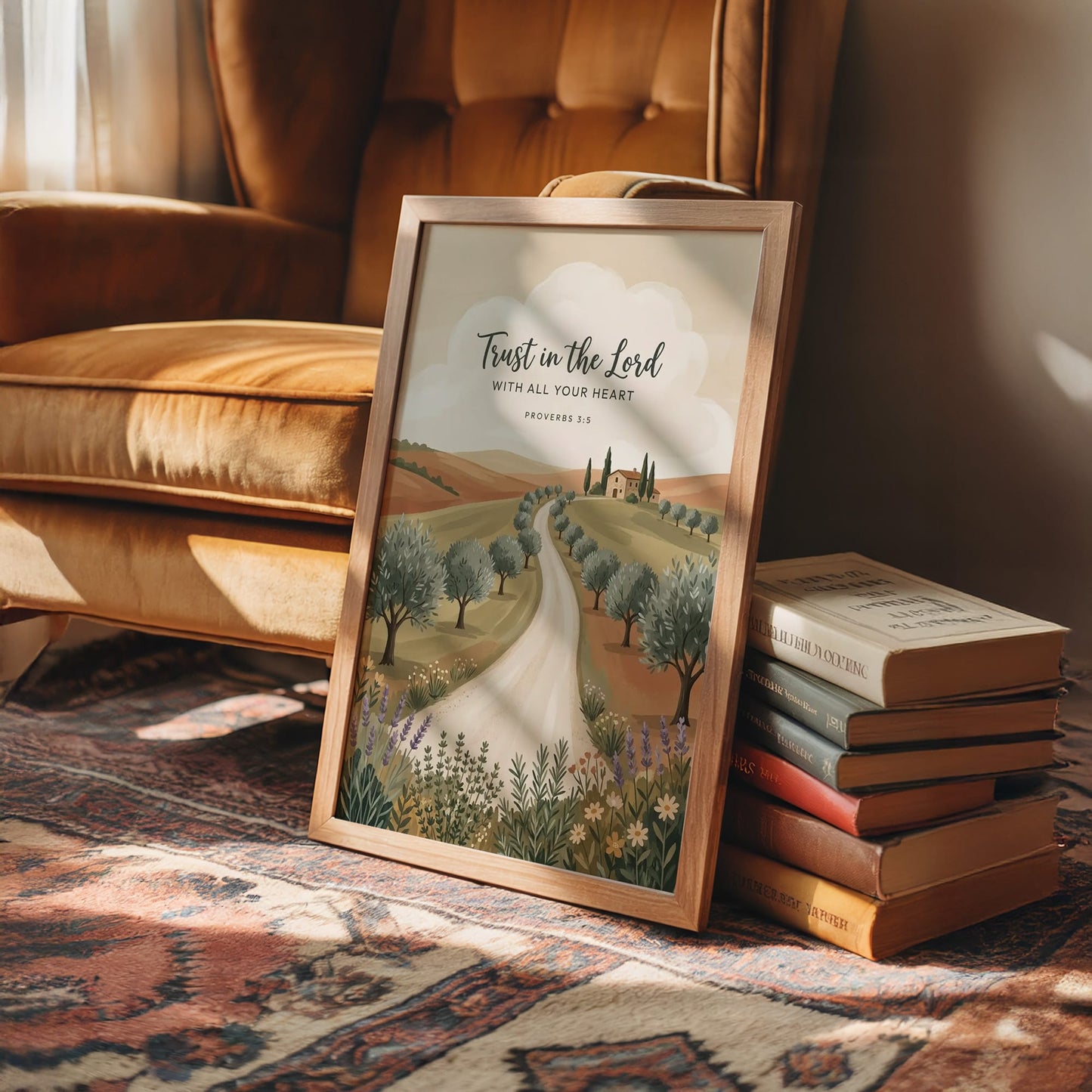 Trust in the Lord: Tuscan Olive Grove Villa