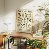 Wild and Free: Vintage Wildflower Chart