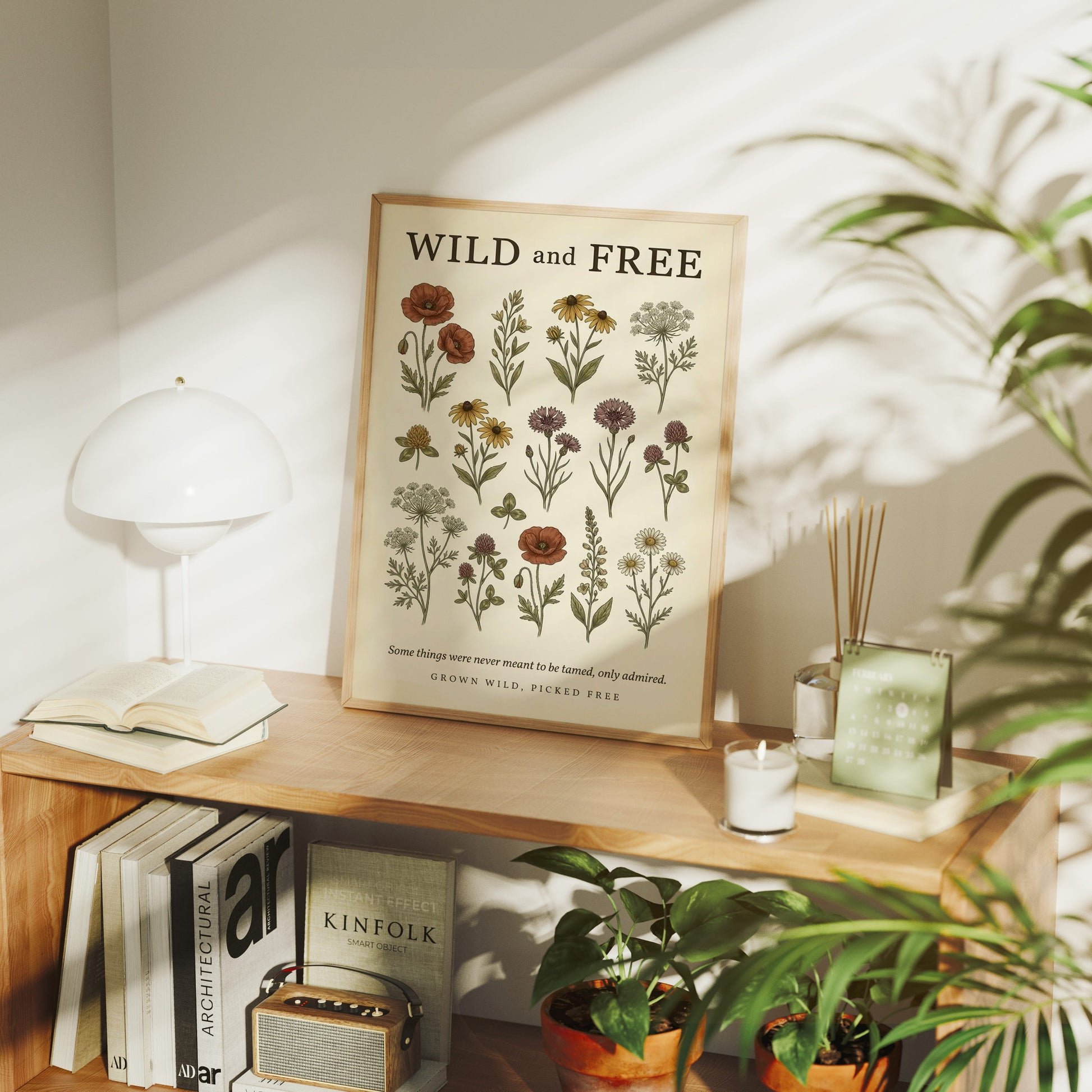 Wild and Free: Vintage Wildflower Chart