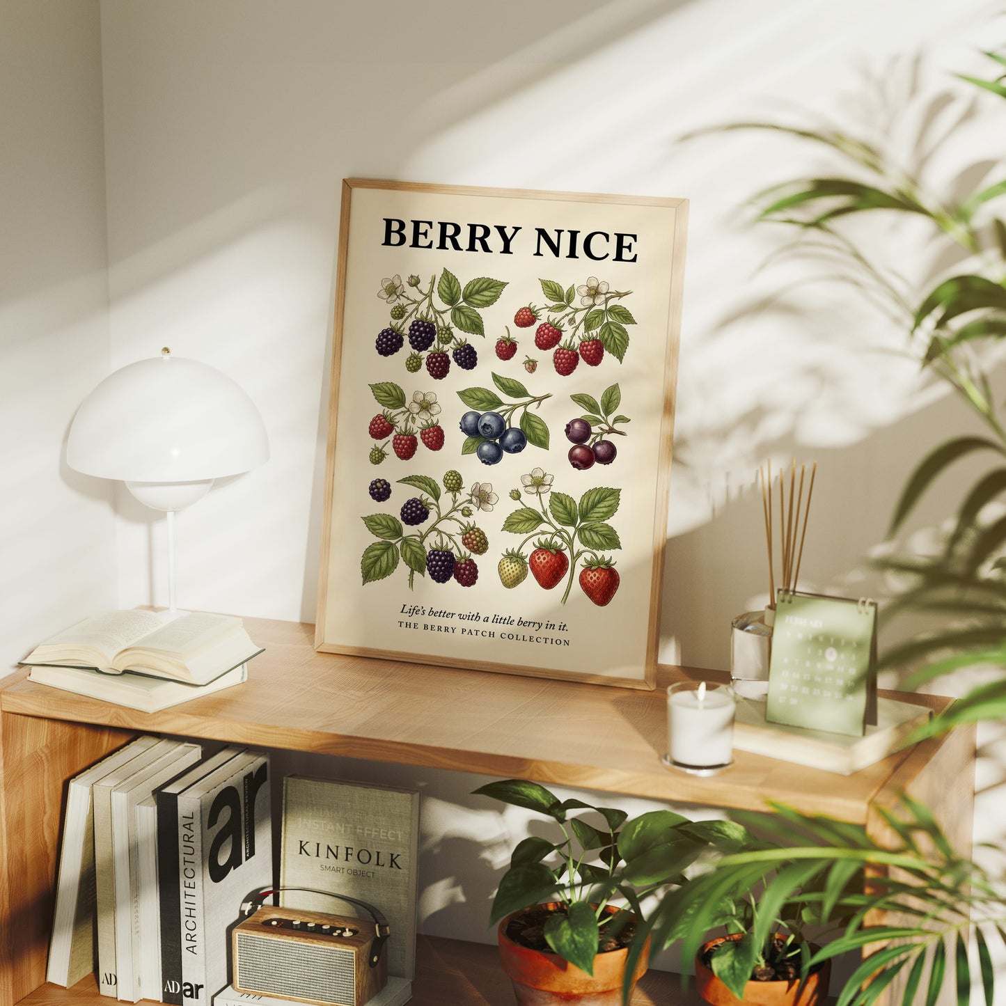 Berry Nice: Vintage Berry Patch Chart