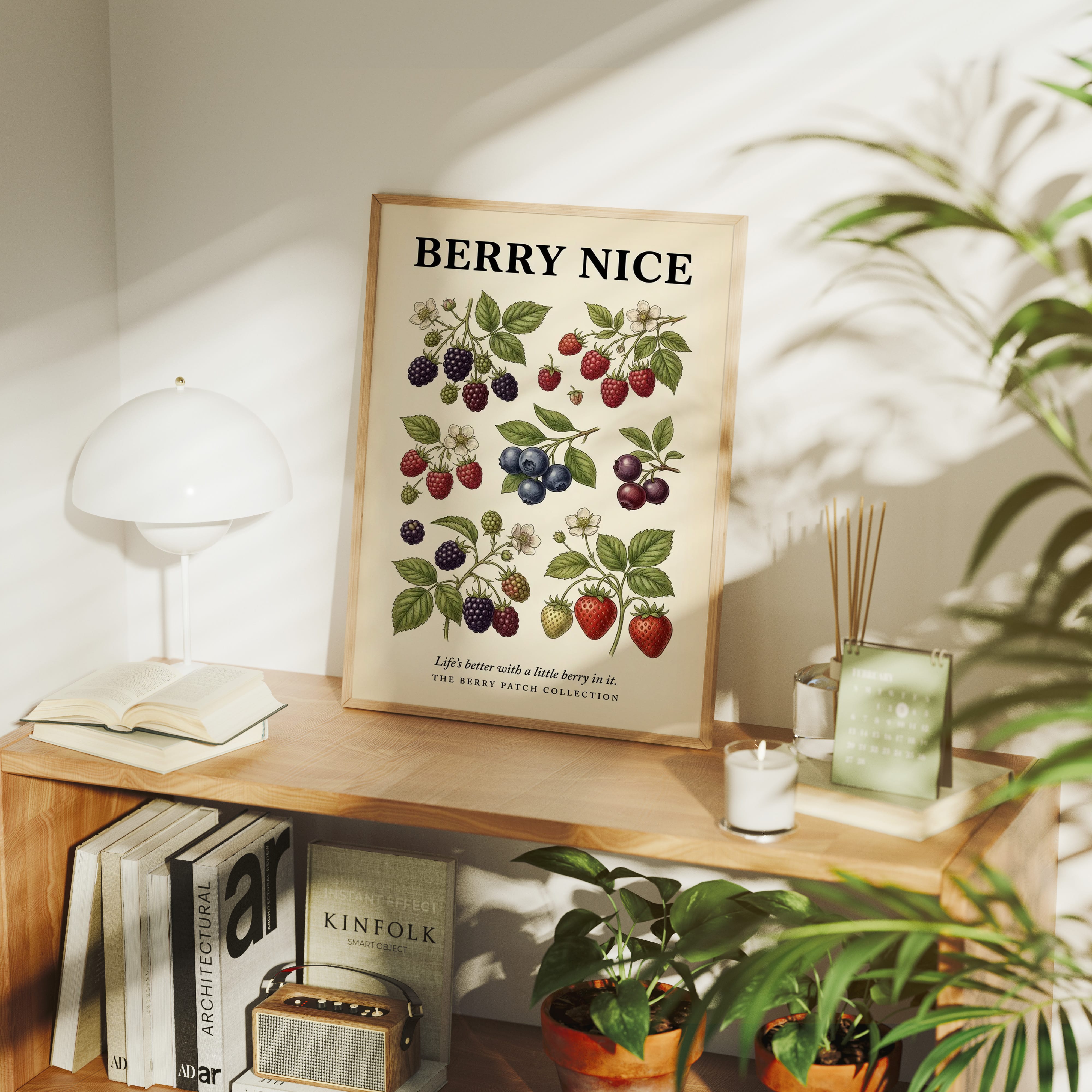 Berry Nice: Vintage Berry Patch Chart