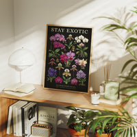 Stay Exotic: Vintage Orchid Chart
