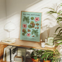 Salt Air, Don't Care: Vintage Coastal Botanical Chart