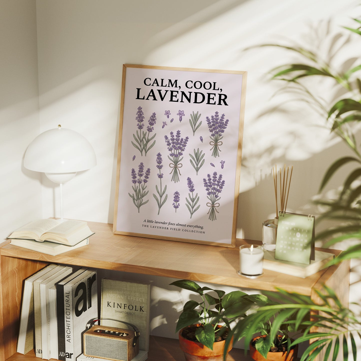 Calm, Cool, Lavender: Vintage Lavender Chart