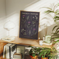 Prickly by Nature: Vintage Thistle & Bramble Chart