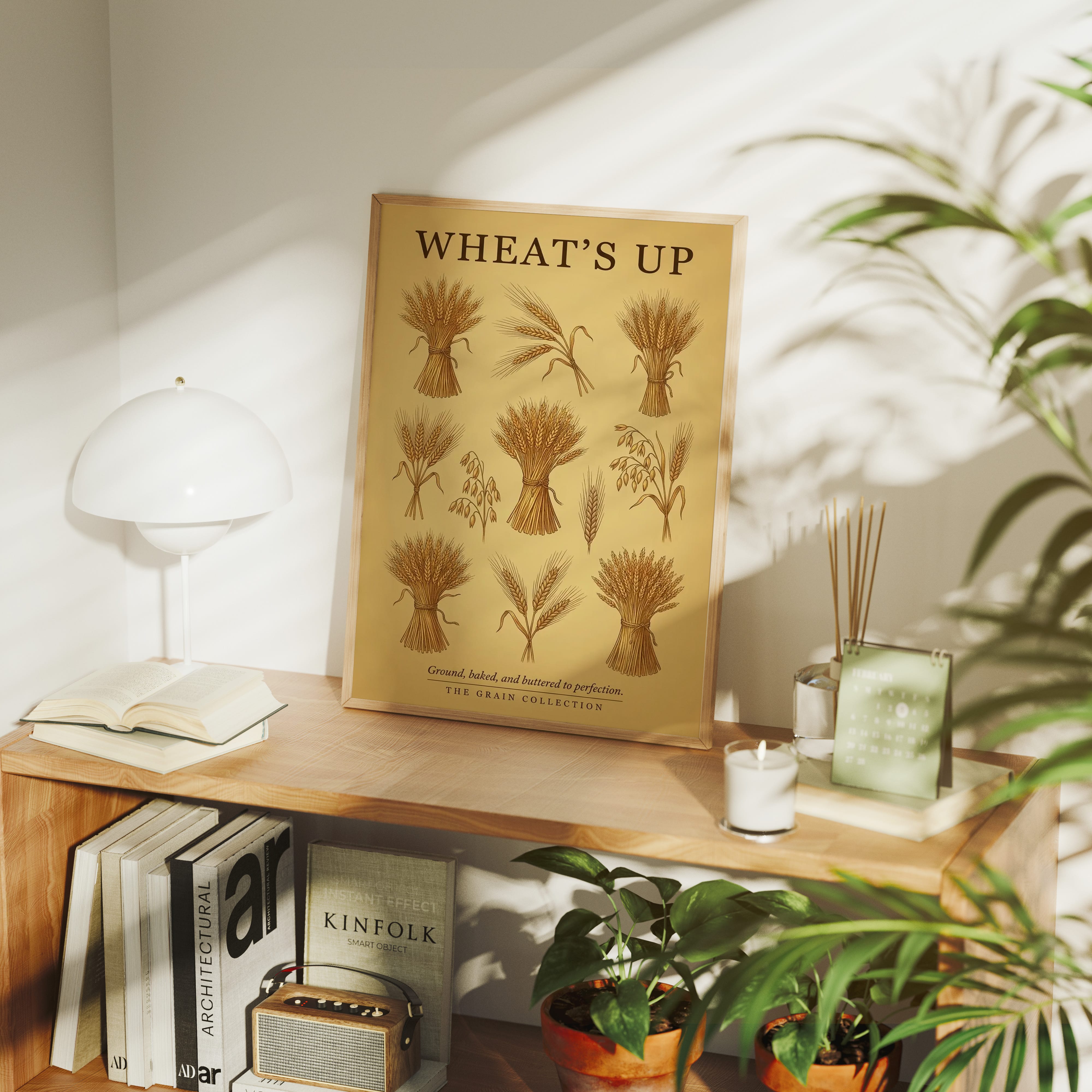 Wheat's Up: Vintage Grain Sheaf Chart