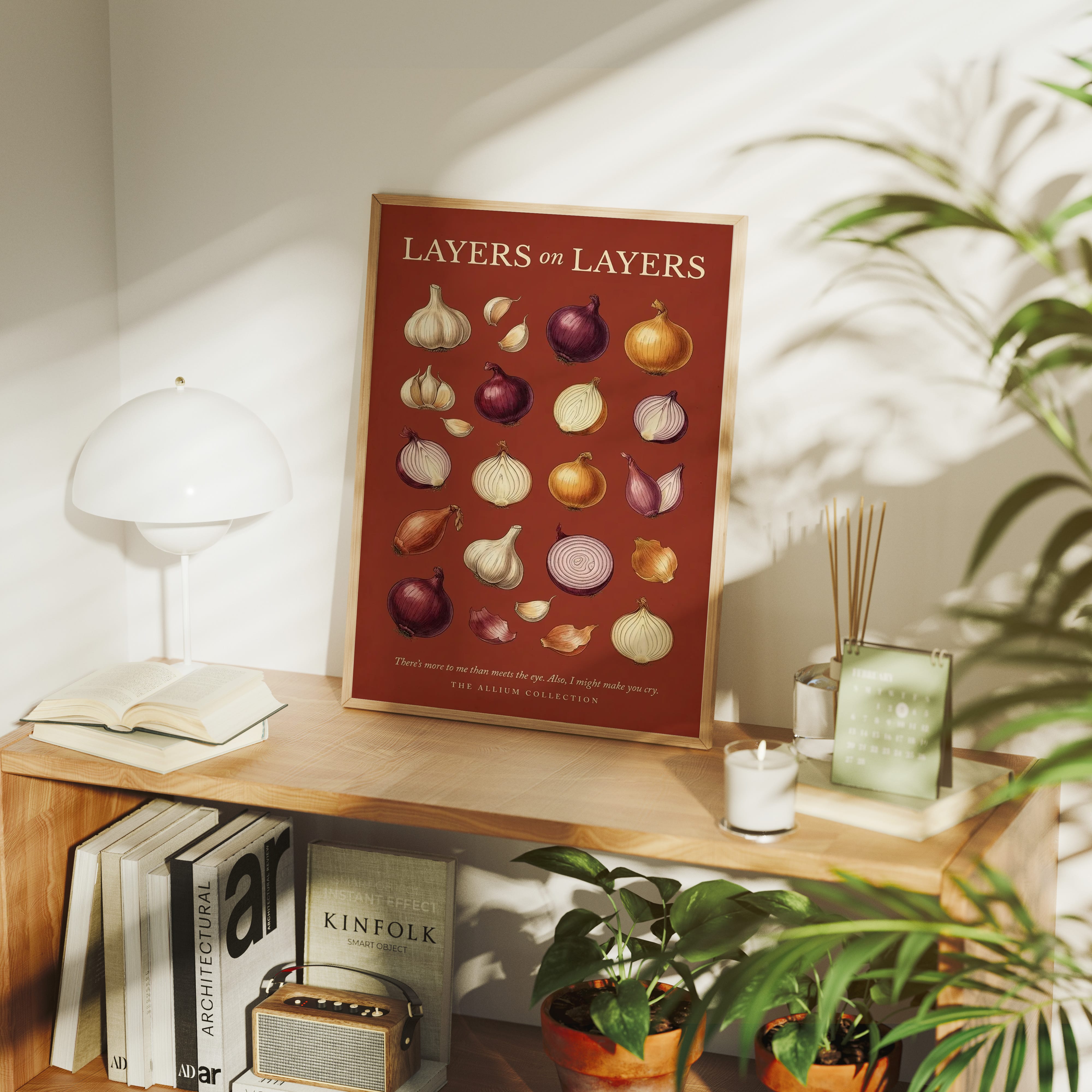 Layers on Layers: Vintage Allium Chart