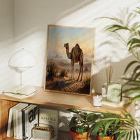 Camel at Golden Dusk