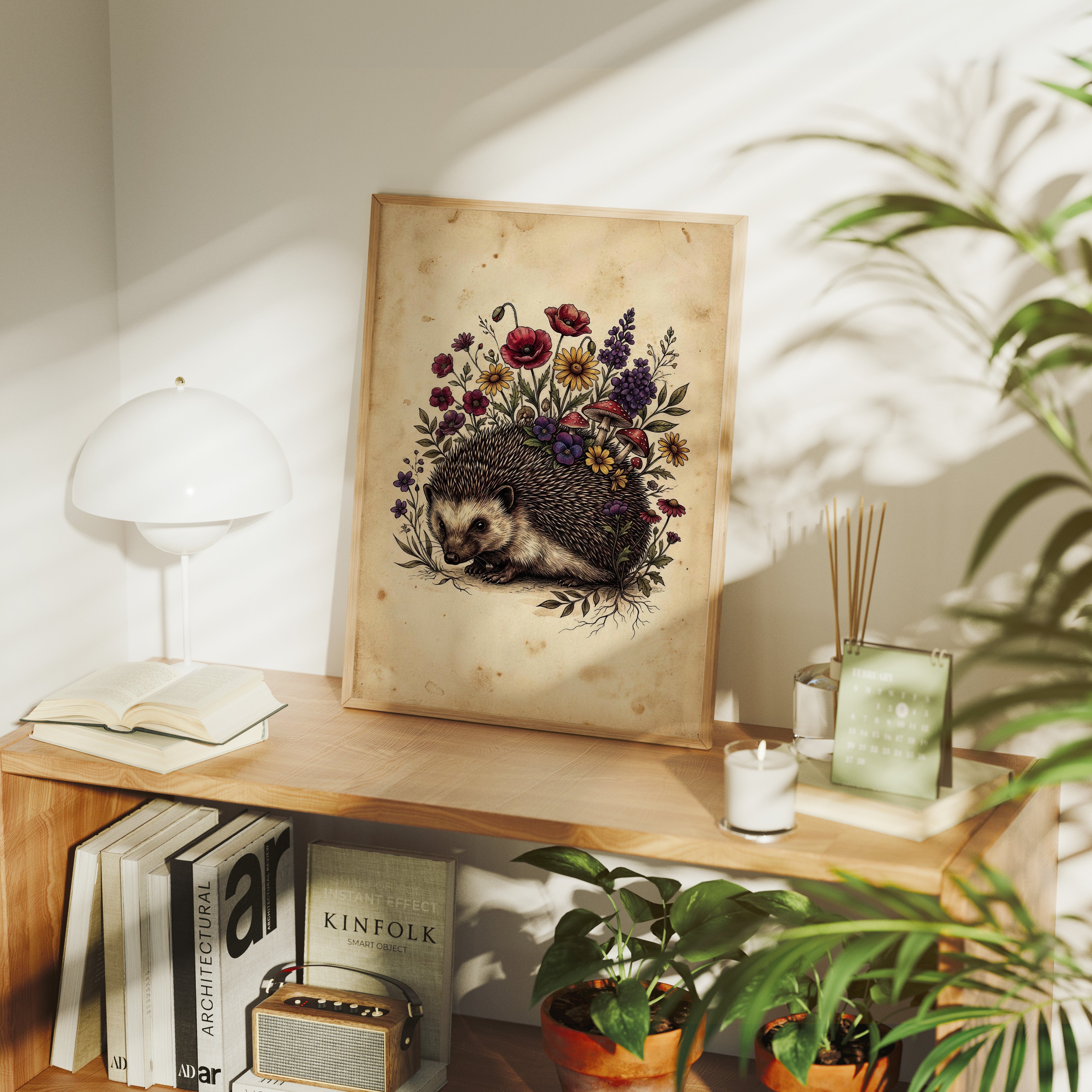The Hedgehog's Traveling Garden