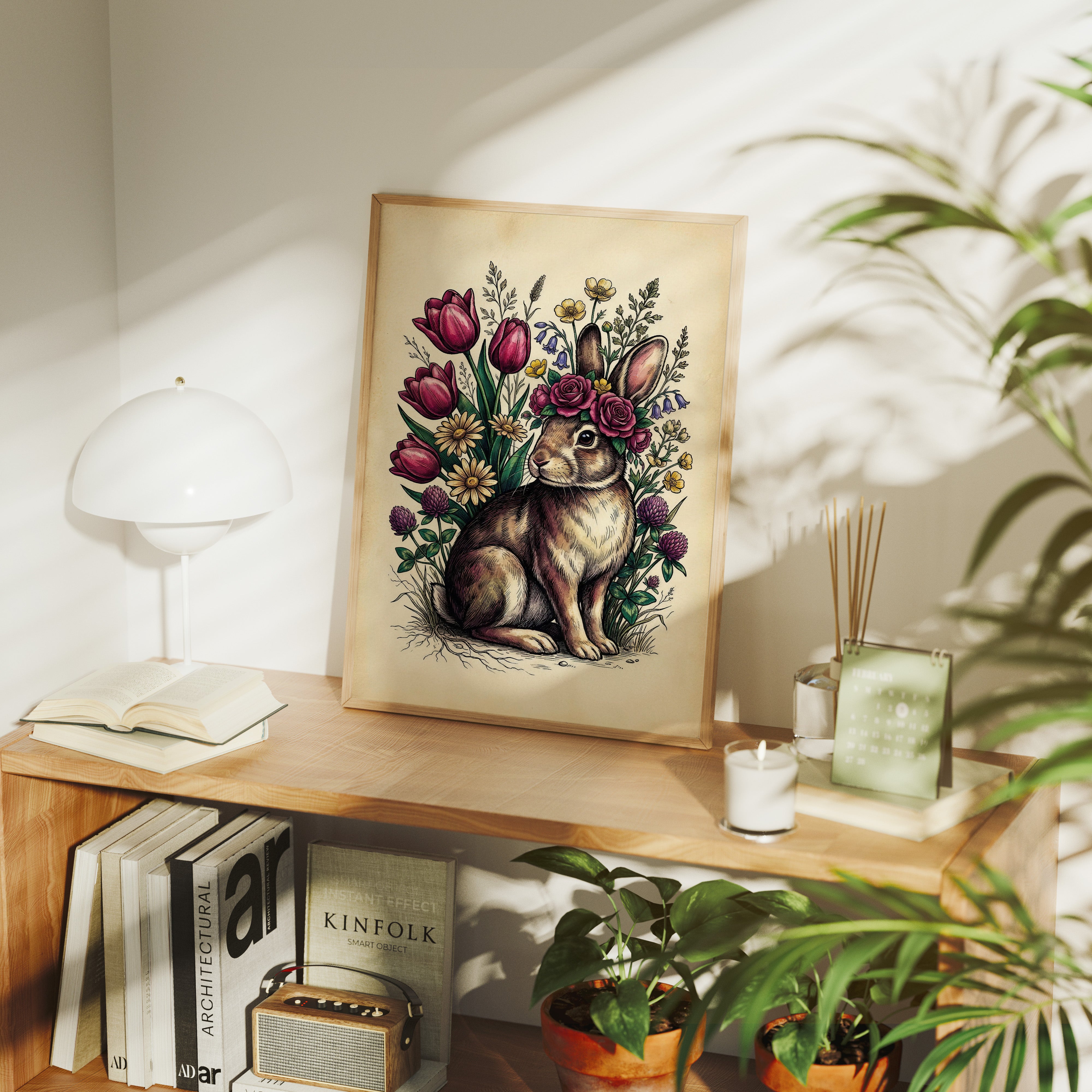The Rabbit's Tulip Crown