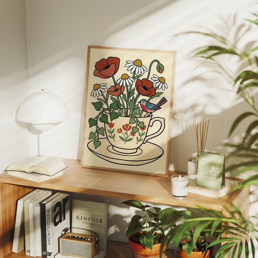 Bluebird's Teacup Garden