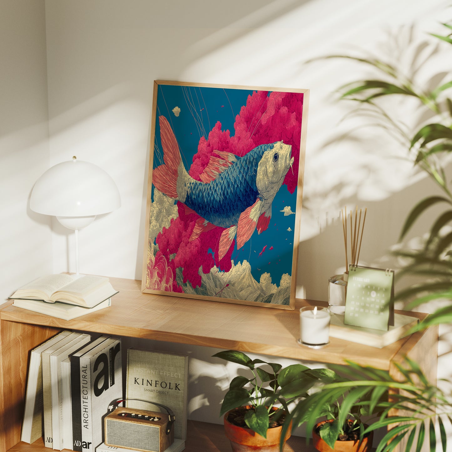 Koi Through the Coral Clouds