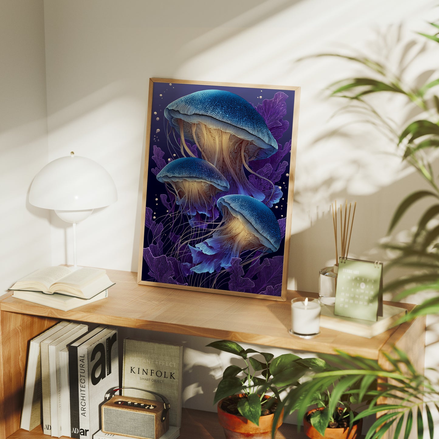 Trio in the Violet Deep