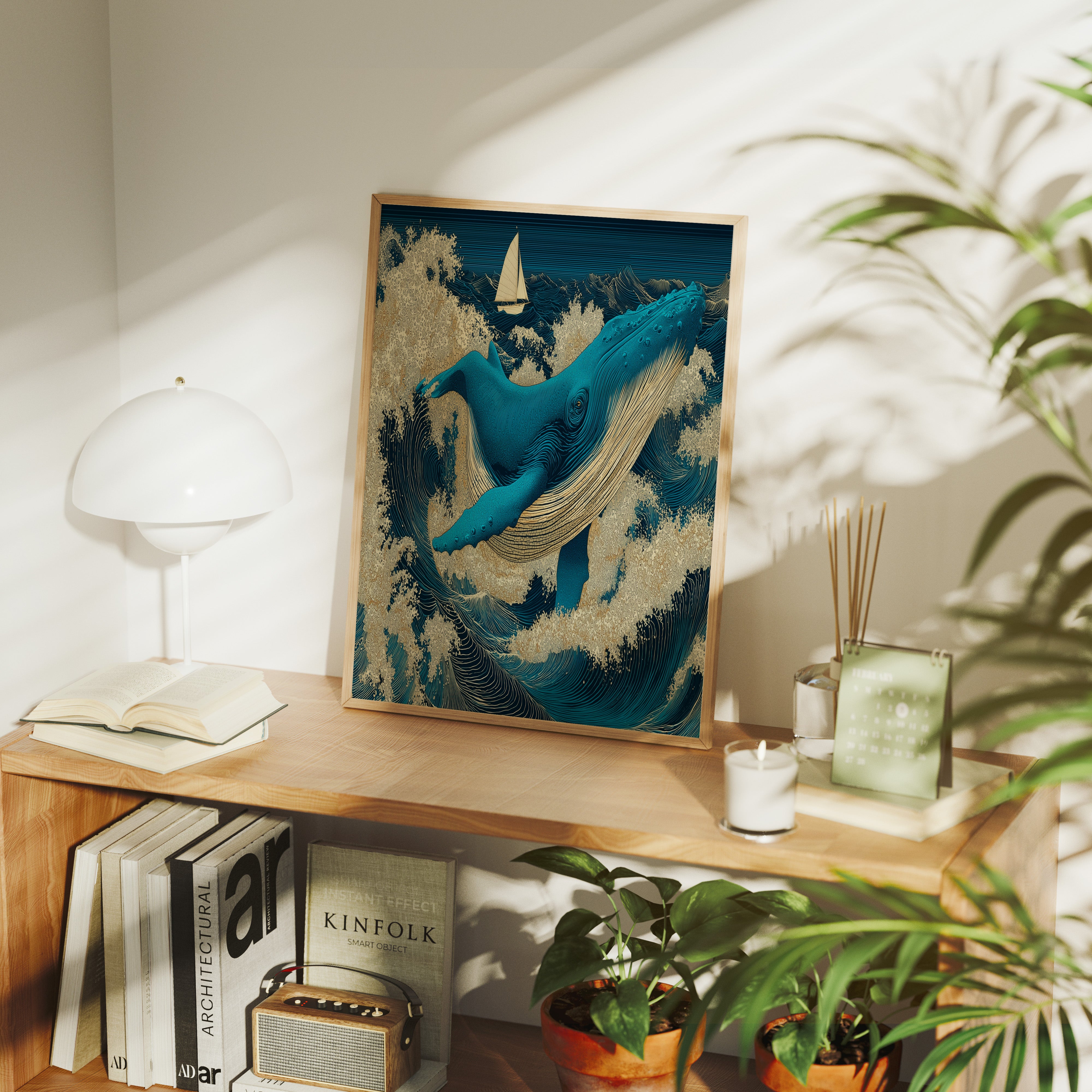 Great Wave, Greater Whale