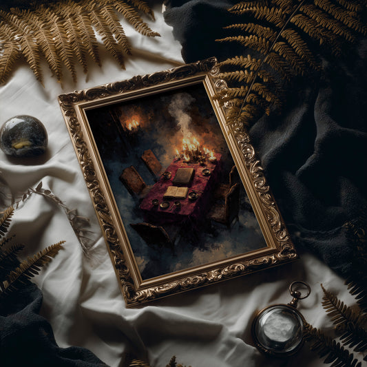 Candlelit Table, Unread Pages