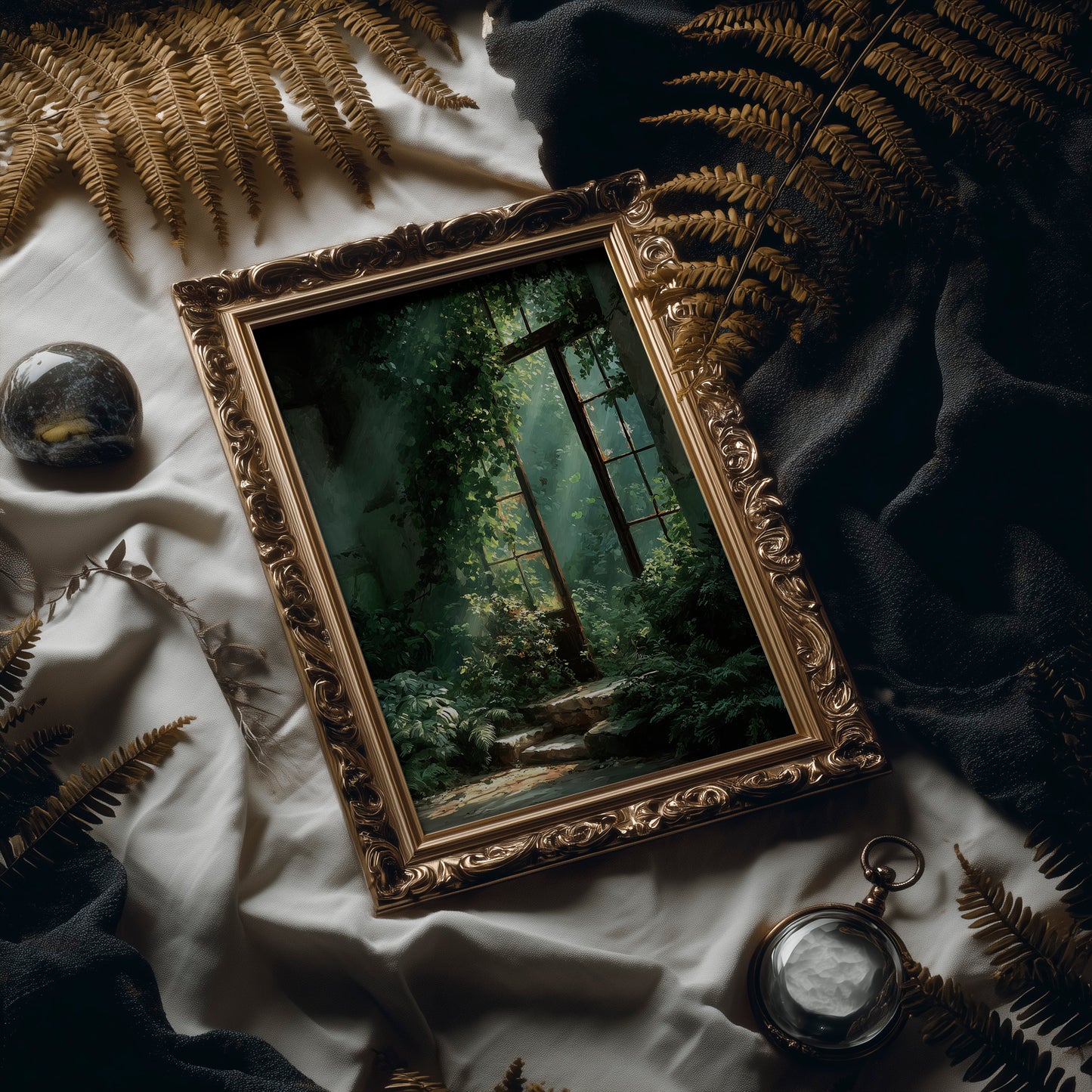 Where Nature Took the Room Back