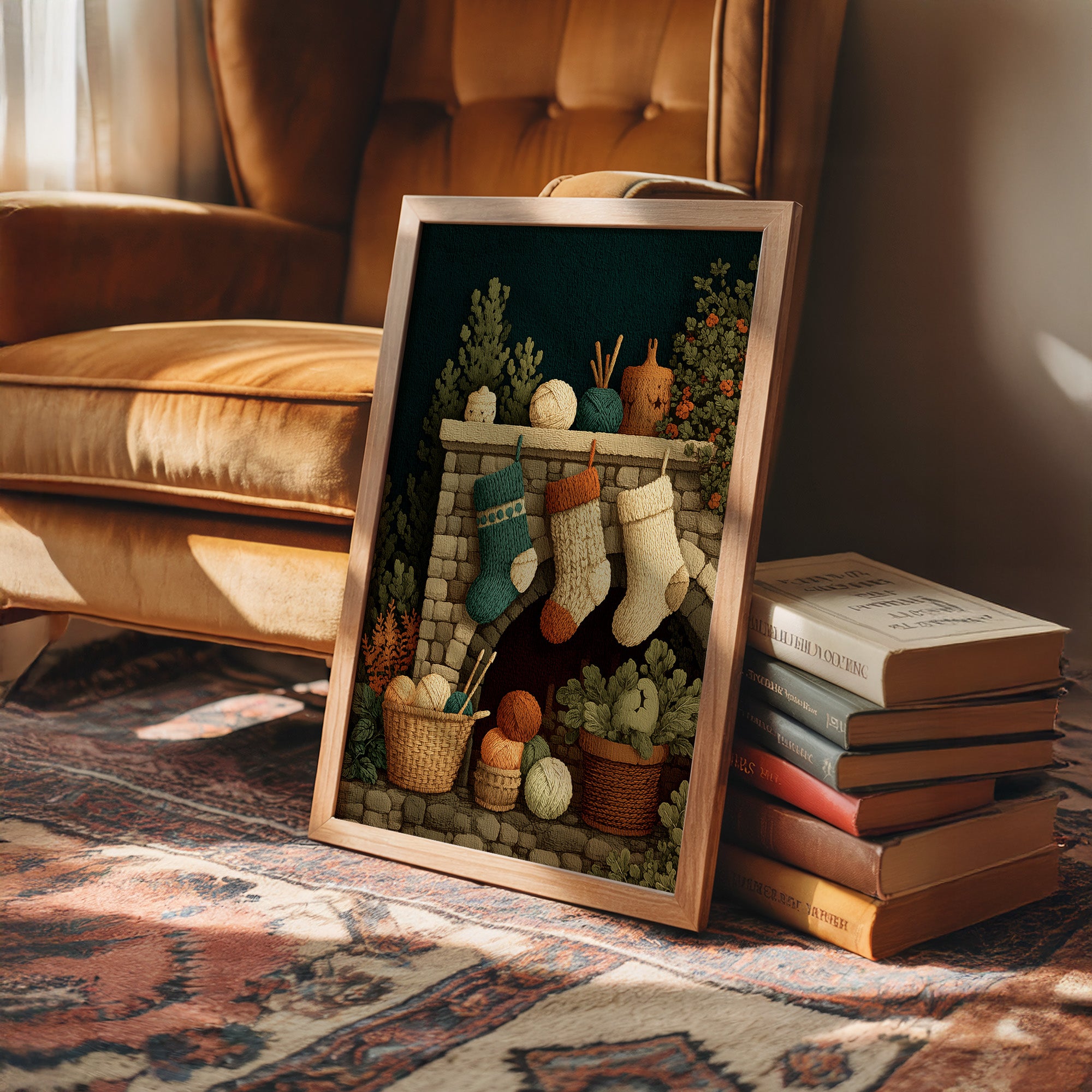 Stockings by the Hearth