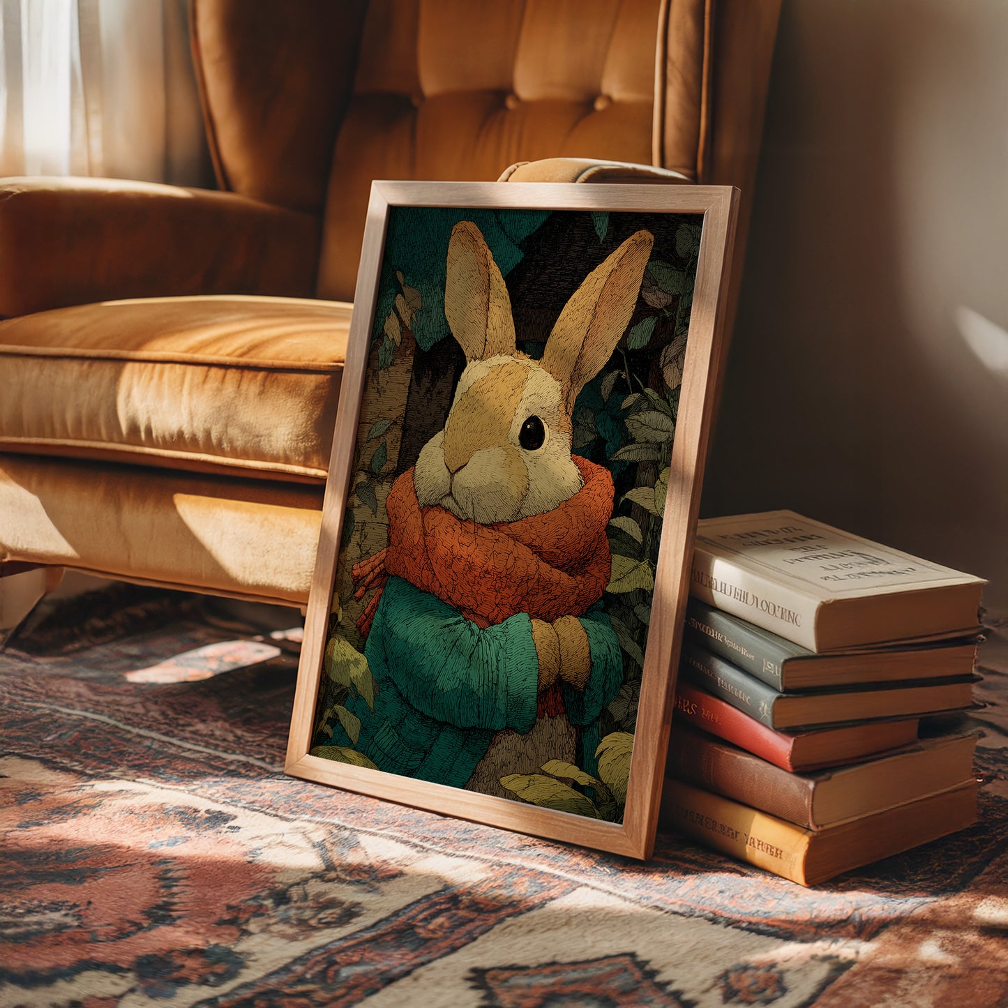Bundled Up Bunny