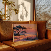 Savanna at Golden Dusk